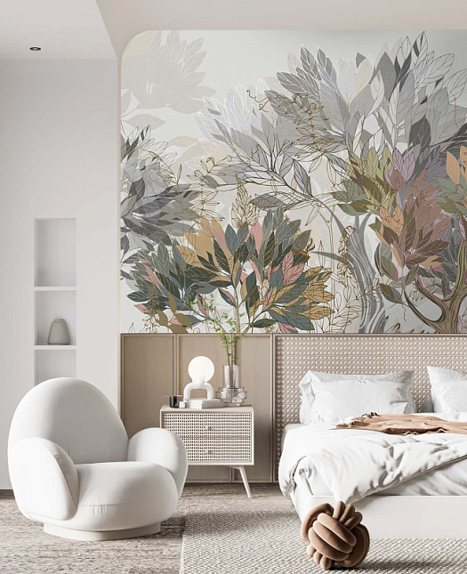 Фотообои в интерьере артикул Botanica-23: 15, BOTANICA 23, Wall street