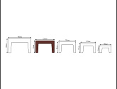 Артикул Брус 150X95X4000, Красный Сандал, Архитектурный брус, Cosca в текстуре, фото 1