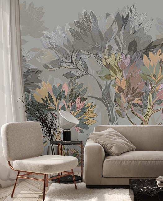 Фотообои в интерьере артикул Botanica-23: 16, BOTANICA 23, Wall street